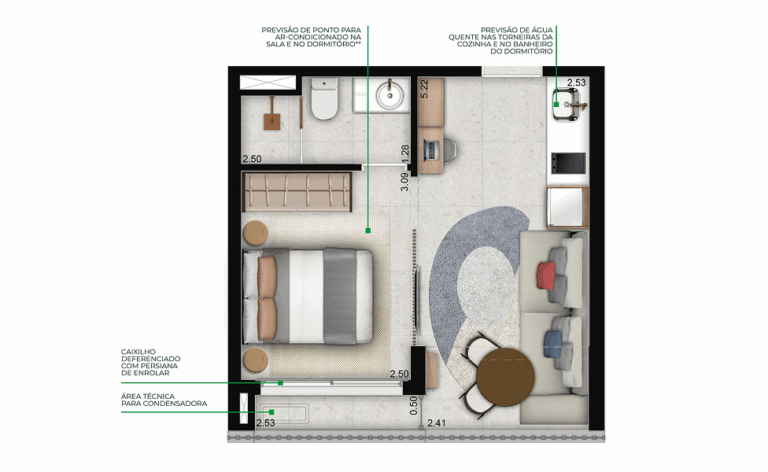 DECORAÇÃO - PLANTA PADRÃO